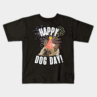 Happy International Dog Day Kids T-Shirt